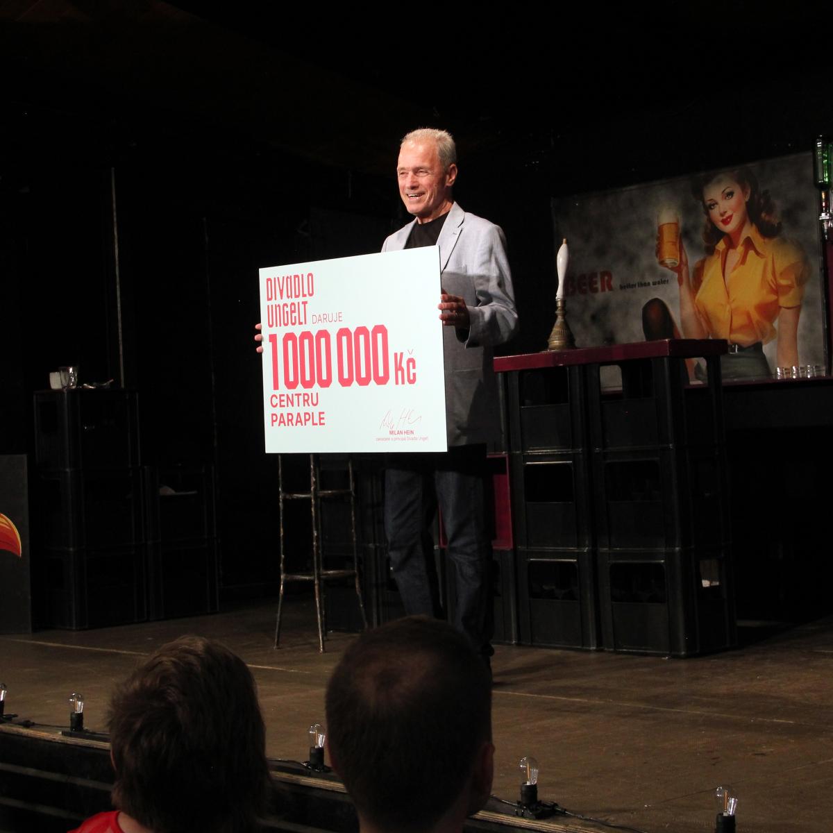 Novinky - Dvojka pro Paraple. Ungelt posílá Parapleti 1.000.000 Kč